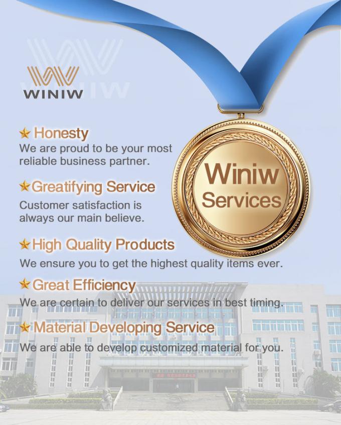Ante sintético de la microfibra de gama alta de WINIW para el proveedor superior de zapatos