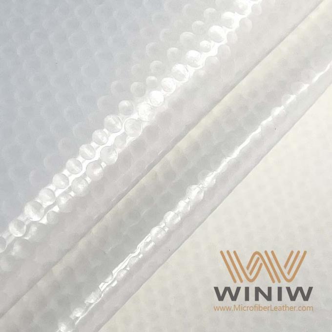 WINIW puede ser cuero blanco grabado en relieve del ante de imitación