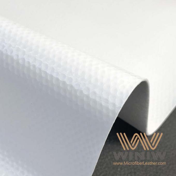 Ante sintético blanco resistente al rayado de WINIW para el fútbol