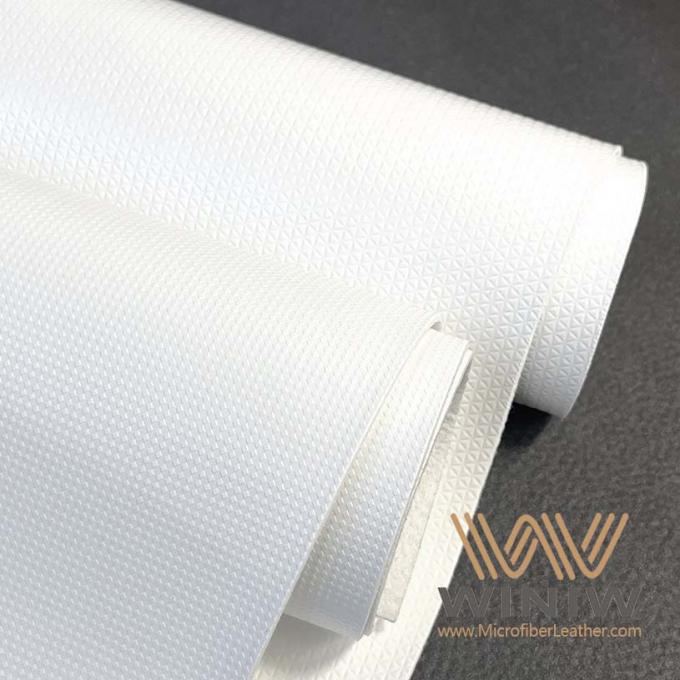 Ante sintético blanco resistente al rayado de WINIW para el fútbol