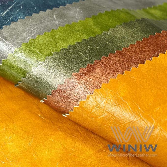 Imitación de cuero de alta calidad de la multa de WINIW y de la textura hermosa para la ropa