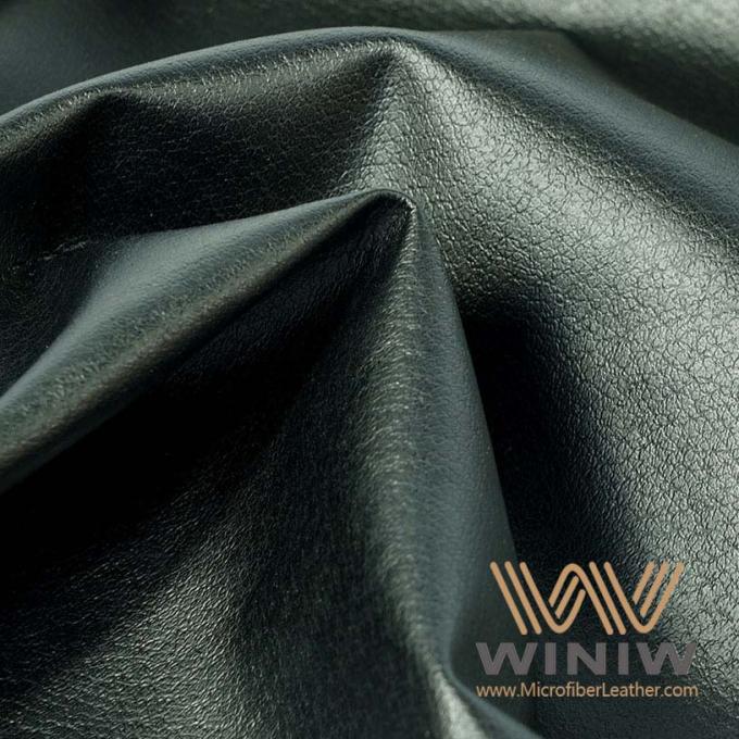 Material de cuero del vegano sintético resistente al rayado muy brillante de WINIW para la guarnición del zapato