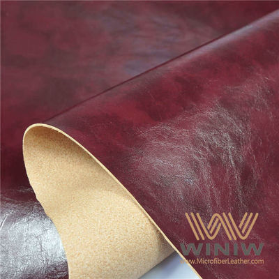 quality prenda impermeable de la imitación de cuero de Sofa Upholstery Leather Chair Breathable del grueso de 1.2m m factory