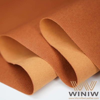 quality Tejido falso de cuero de micro fibras absorbentes de agua para el revestimiento de zapatos factory