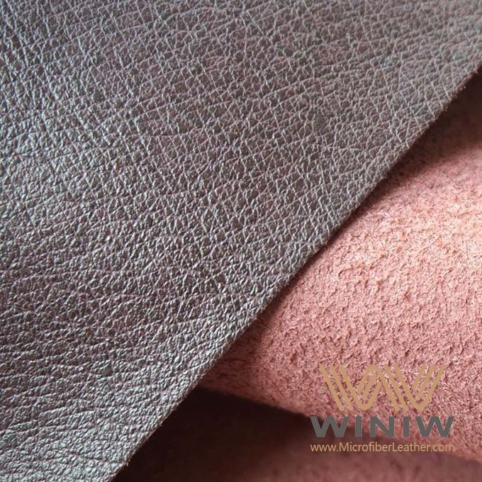 tela de cuero de la PU de la mejor microfibra para la guarnición del zapato